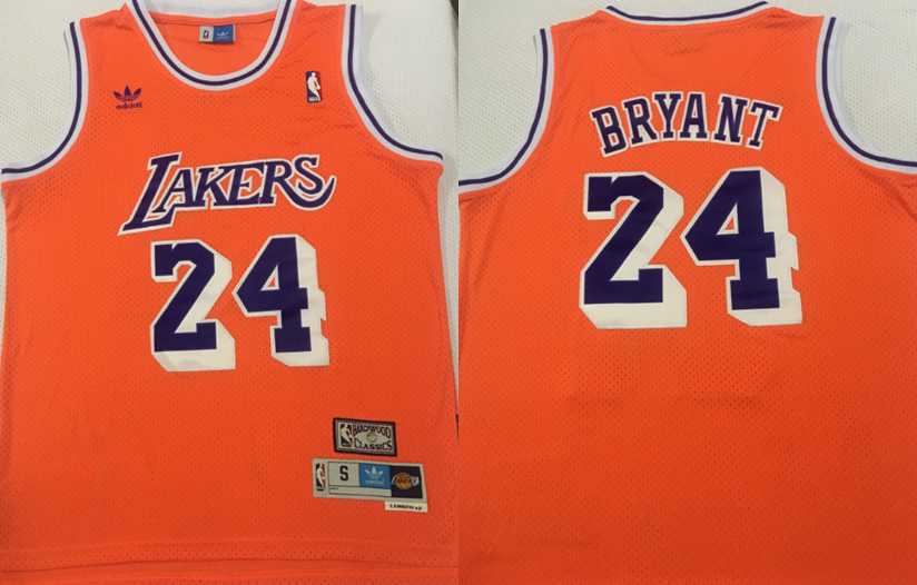 Lakers 24 Kobe Bryant Orange Hardwood Classics Jersey,We sell and wholesale Lakers 24 Kobe Bryant Orange Hardwood Classics Jersey on line form chian!